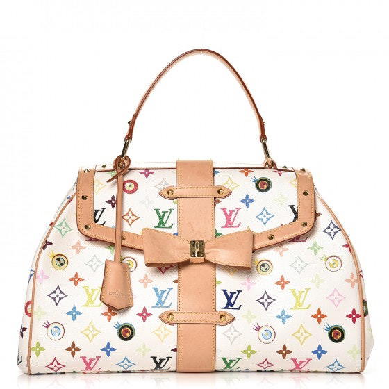 Louis Vuitton Louis Vuitton Top Handle Eye Love U You Murakami Monogram Multicolor Blanc White - view 1