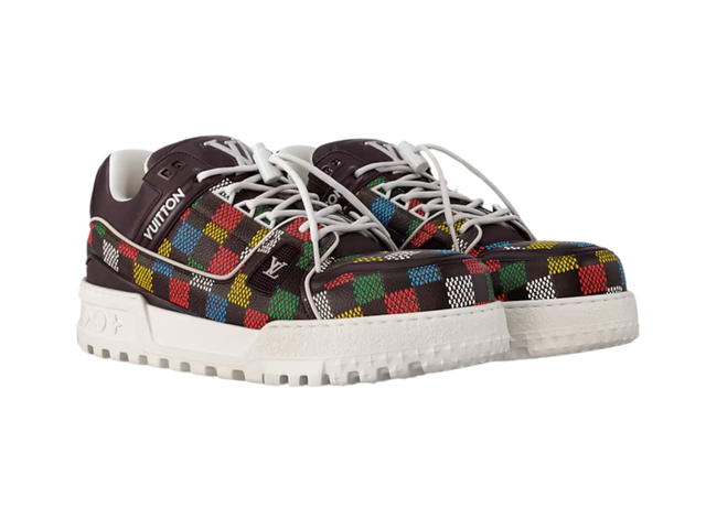 Louis Vuitton Louis Vuitton Trainer Maxi Sneaker Brown - view 2