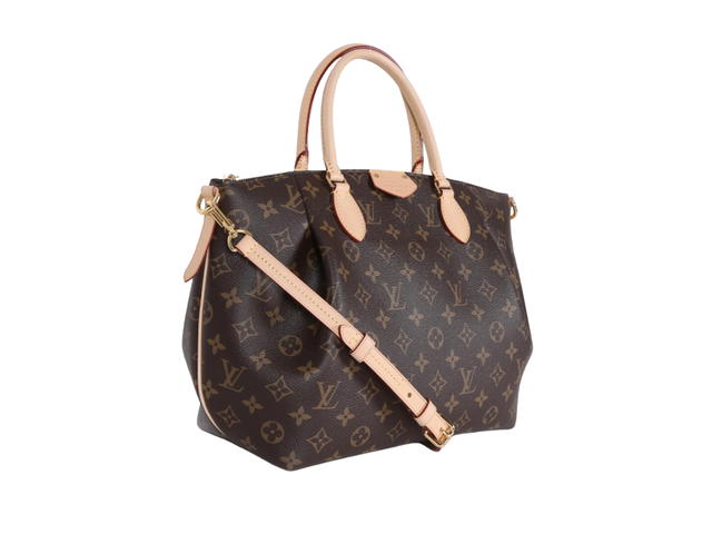 Louis Vuitton Louis Vuitton Turenne MM In Monogram Canvas With Gold-Color Hardware - view 2