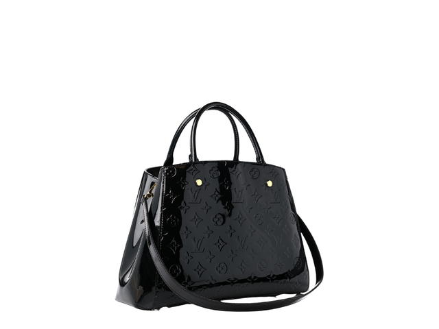 Louis Vuitton Louis Vuitton Vernis Montaigne Black - view 2