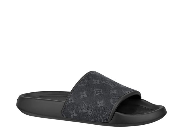 Louis Vuitton Louis Vuitton Waterfront Mule In Rubber Outsole With Monogram Rubber Eclipse - view 1