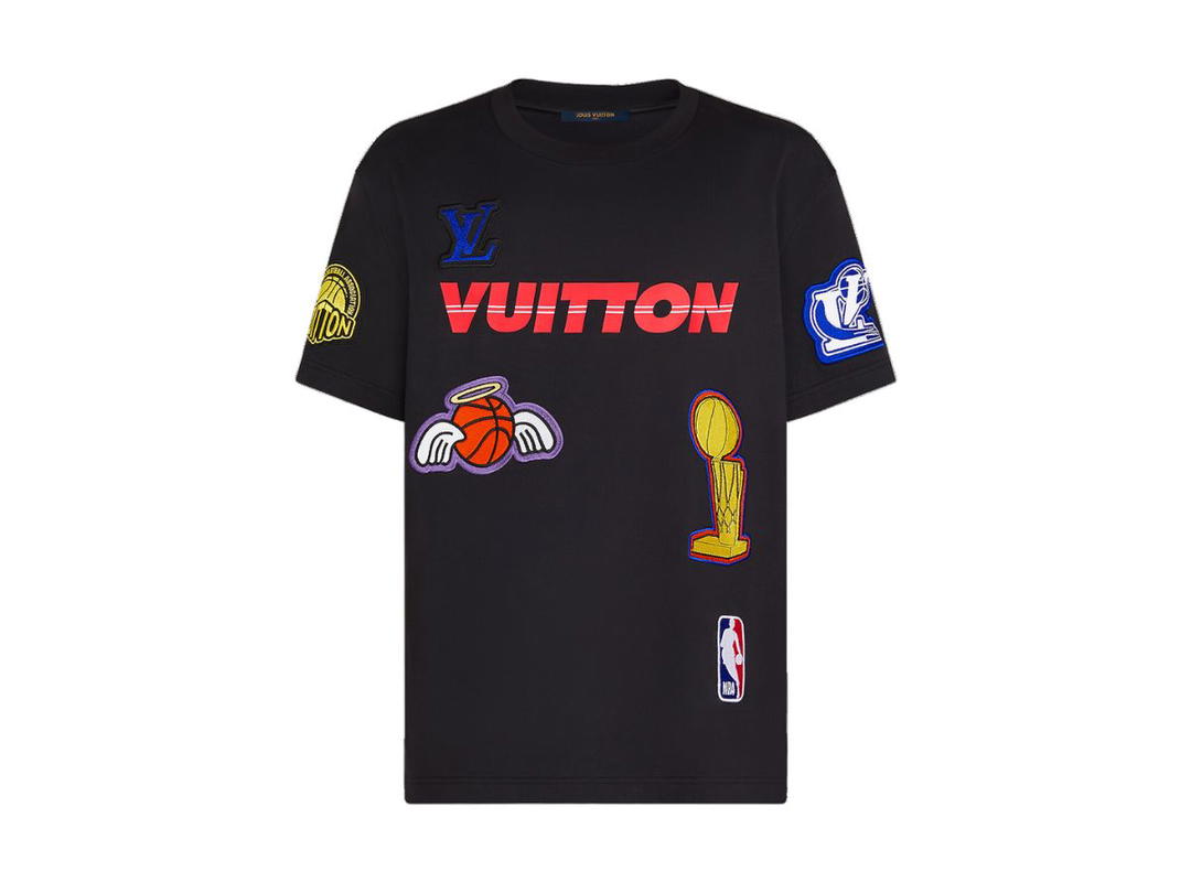 Louis Vuitton Louis Vuitton x NBA Logo T-Shirt Multicolor