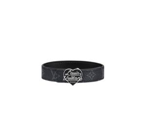 Buy Louis Vuitton x Nigo LV Heart 14mm Reversible Bracelet Black at Sasom – Authentic and Ready to Ship