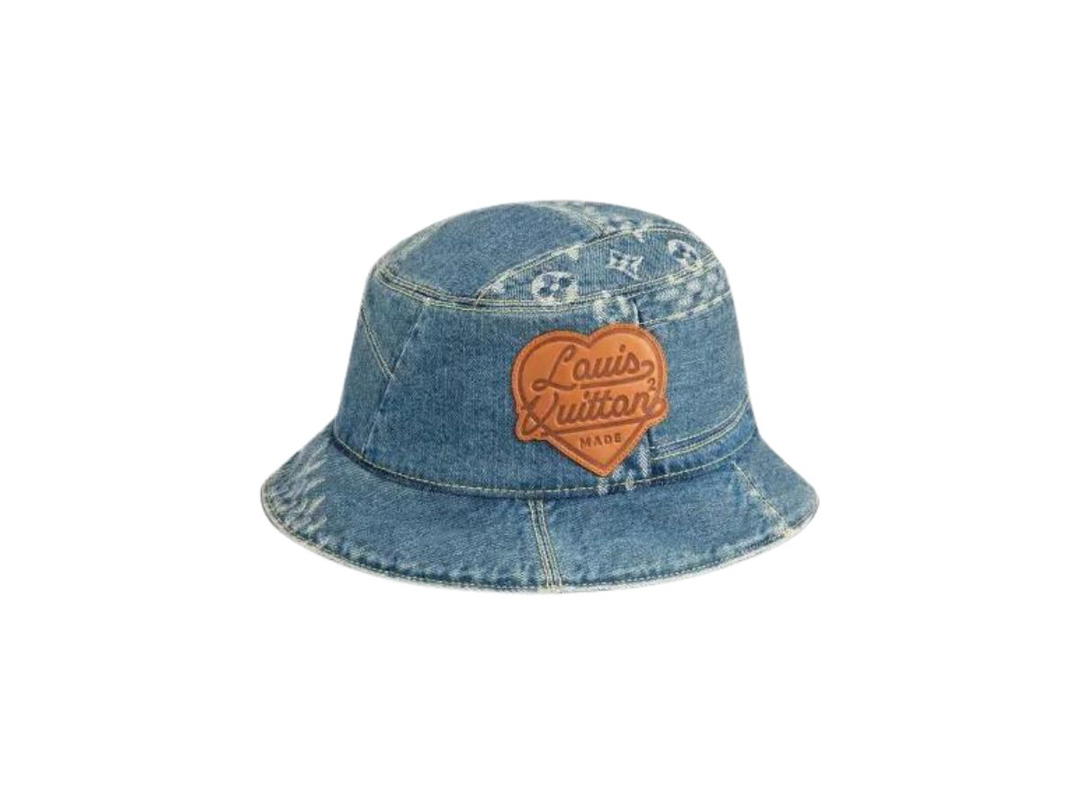 Louis Vuitton Louis Vuitton X Nigo LV Made Denim Bucket Hat