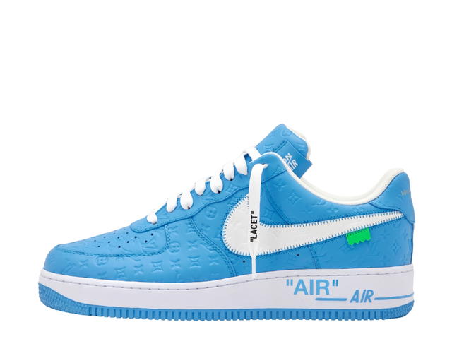 Louis Vuitton Louis Vuitton x Nike Air Force 1 University Blue - view 2