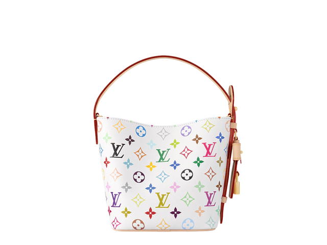 Louis Vuitton Louis Vuitton X Takashi Murakami All In BB In Multicolored Monogram Coated Canvas With Gold-Toned Hardware - view 3