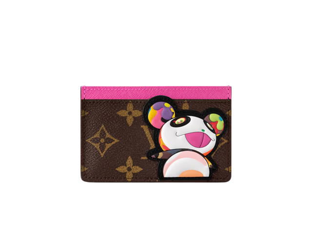 Louis Vuitton Louis Vuitton X Takashi Murakami Card Holder In Multicolor Monogram coated canvas - view 1