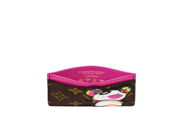 Louis Vuitton Louis Vuitton X Takashi Murakami Card Holder In Multicolor Monogram coated canvas - view 2