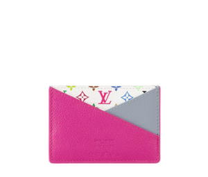 Buy Louis Vuitton X Takashi Murakami Criss-Cross Card Holder In Kawaii Pink Monogram Canvas Trim at Sasom – Authentic and Ready to Ship
