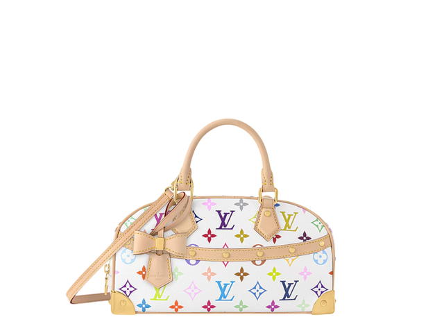 Louis Vuitton Louis Vuitton X Takashi Murakami Handbag East West In Multicolor Monogram Canvas With Gold Hardware - view 1