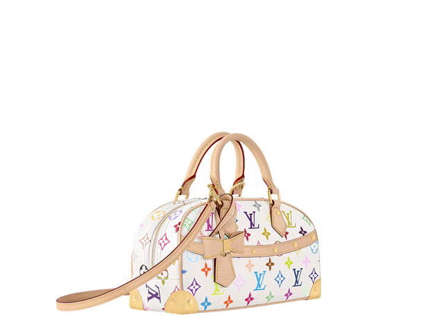 Louis Vuitton Louis Vuitton X Takashi Murakami Handbag East West In Multicolor Monogram Canvas With Gold Hardware - view 2