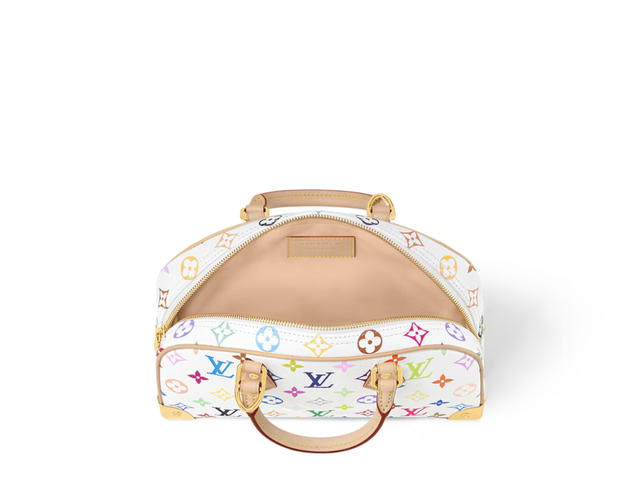 Louis Vuitton Louis Vuitton X Takashi Murakami Handbag East West In Multicolor Monogram Canvas With Gold Hardware - view 3