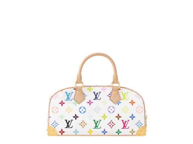 Louis Vuitton Louis Vuitton X Takashi Murakami Handbag East West In Multicolor Monogram Canvas With Gold Hardware - view 4