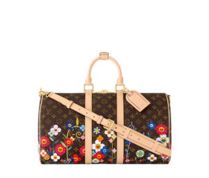 Buy Louis Vuitton X Takashi Murakami Keepall Bandoulière 45 In Monogram Coated Canvas With Gold-Toned Hardware at Sasom – Authentic and Ready to Ship