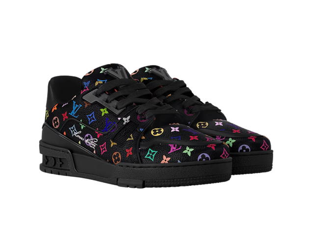 Louis Vuitton Louis Vuitton x Takashi Murakami LV Trainer Sneaker Black - view 3