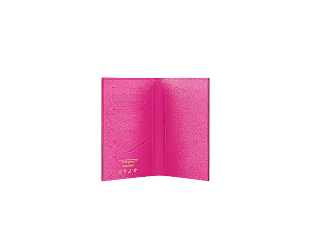 Louis Vuitton Louis Vuitton X Takashi Murakami Passport Cover In Multicolor Monogram Canvas - view 3