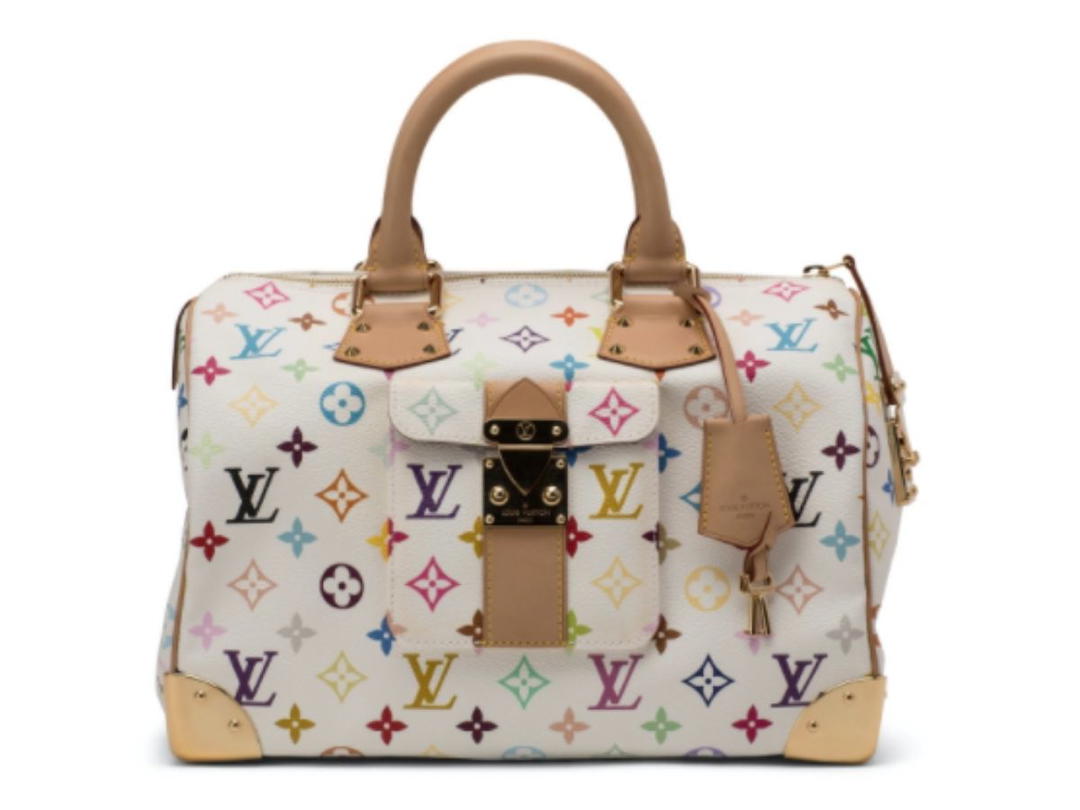 Louis Vuitton Louis Vuitton x Takashi Murakami Speedy 30 Handbag