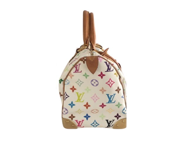 Louis Vuitton Louis Vuitton x Takashi Murakami Speedy 30 Handbag - view 3