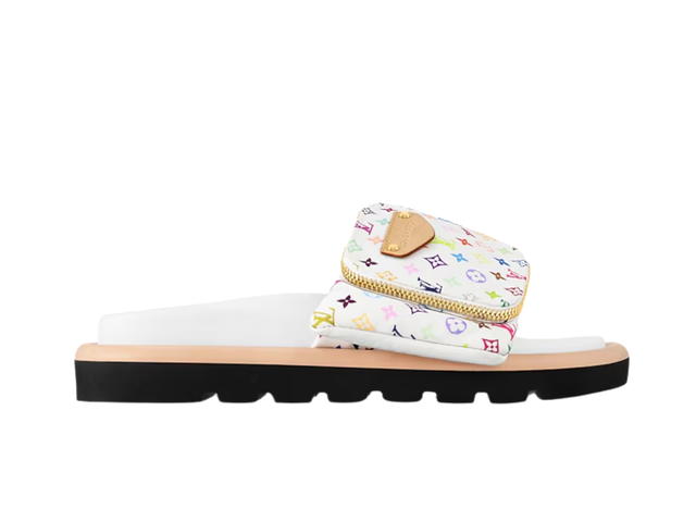 Louis Vuitton Louis Vuitton x Takashi Murakami Pool Pillow Flat Comfort Mule White (W) - view 1