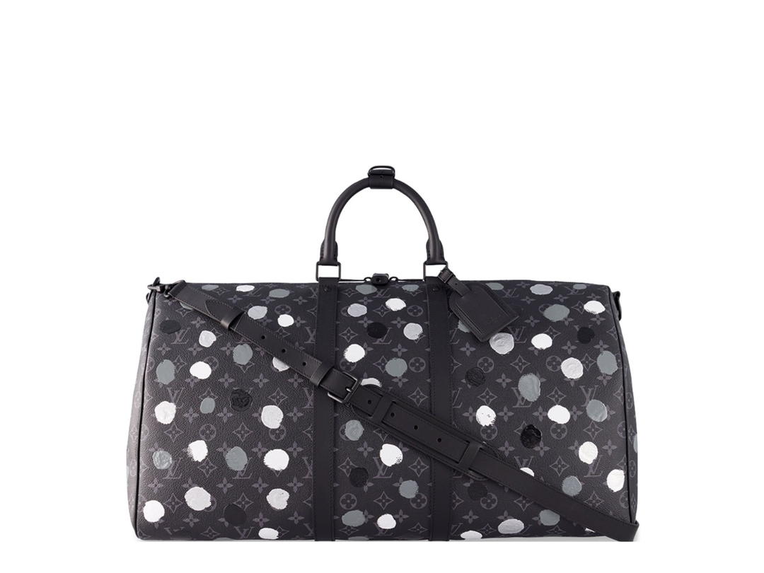 Louis Vuitton Louis Vuitton x Yayoi Kusama Keepall 55 Duffle Bag
