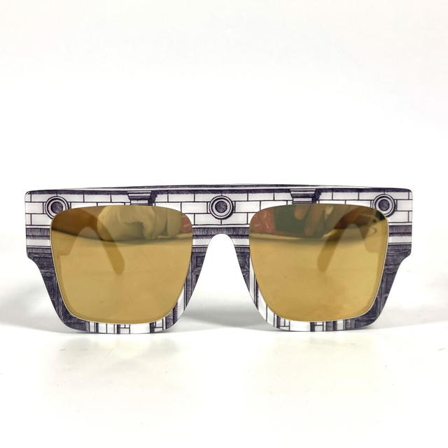 Louis Vuitton LOUIS VUITTON Z1575W FORNASETTI Glasses Eyewear sunglasses Plastic White/Black - view 3