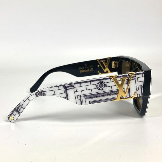 Louis Vuitton LOUIS VUITTON Z1575W FORNASETTI Glasses Eyewear sunglasses Plastic White/Black - view 5