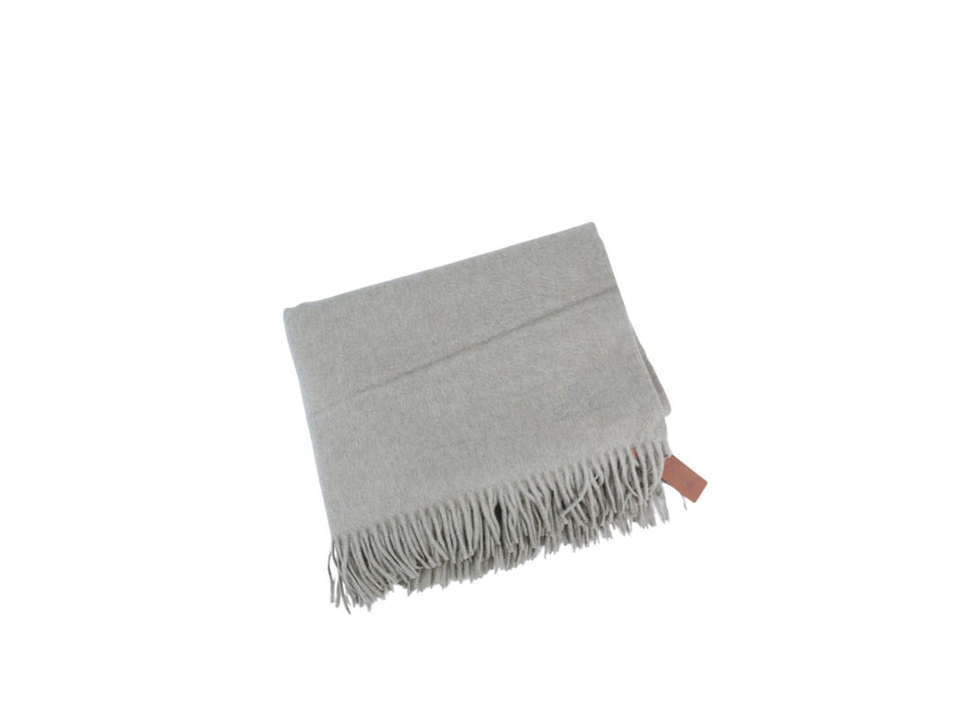 Loro Piana Loro Piana Grande Unita Scarf Grey