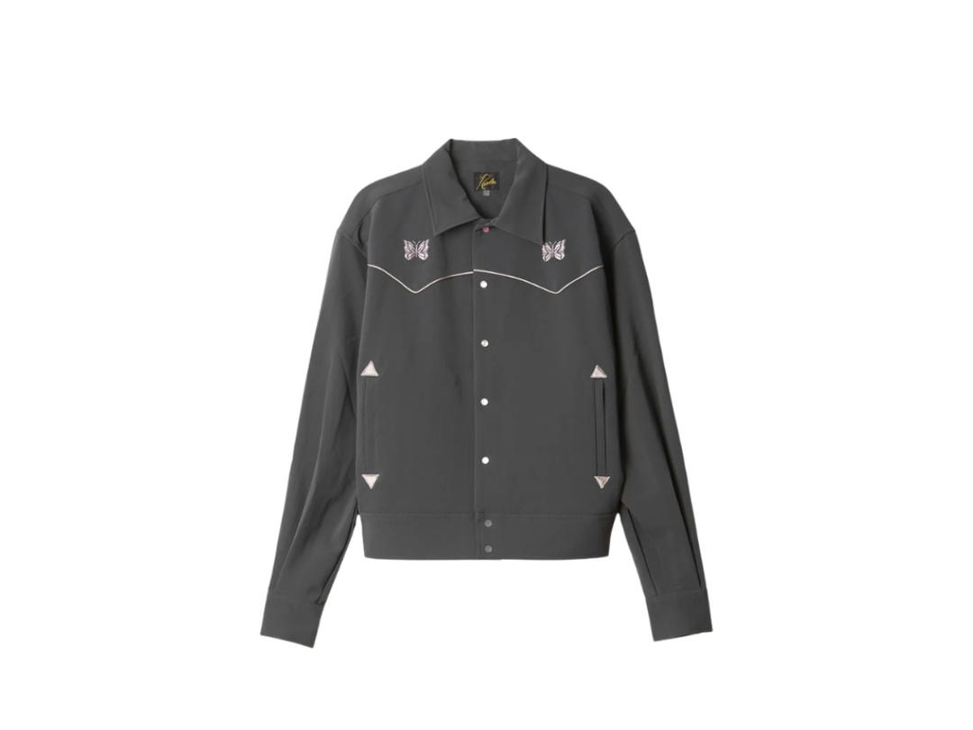 Needles Needles Piping Cowboy Jacket Charcoal