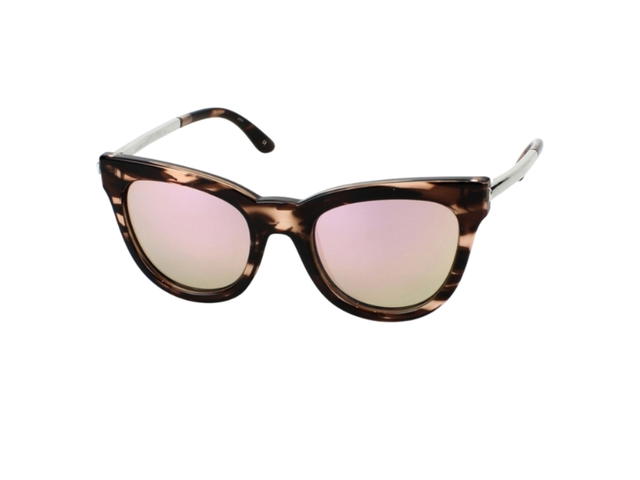 Le Specs Le Specs Le Debutante 1502116 In Tortoise Shell Frame With Peach Mirror Lenses - view 1