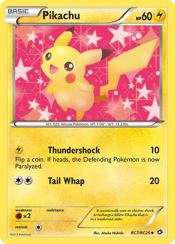 Pokemon Pokemon Pikachu U [LTR RC7/RC25] Black & White "Legendary Treasures" (EN)