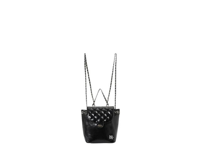 LUVISTRUE Betty Boop Quilted Chain Mini Backpack Black - view 2