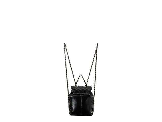 LUVISTRUE Betty Boop Quilted Chain Mini Backpack Black - view 3
