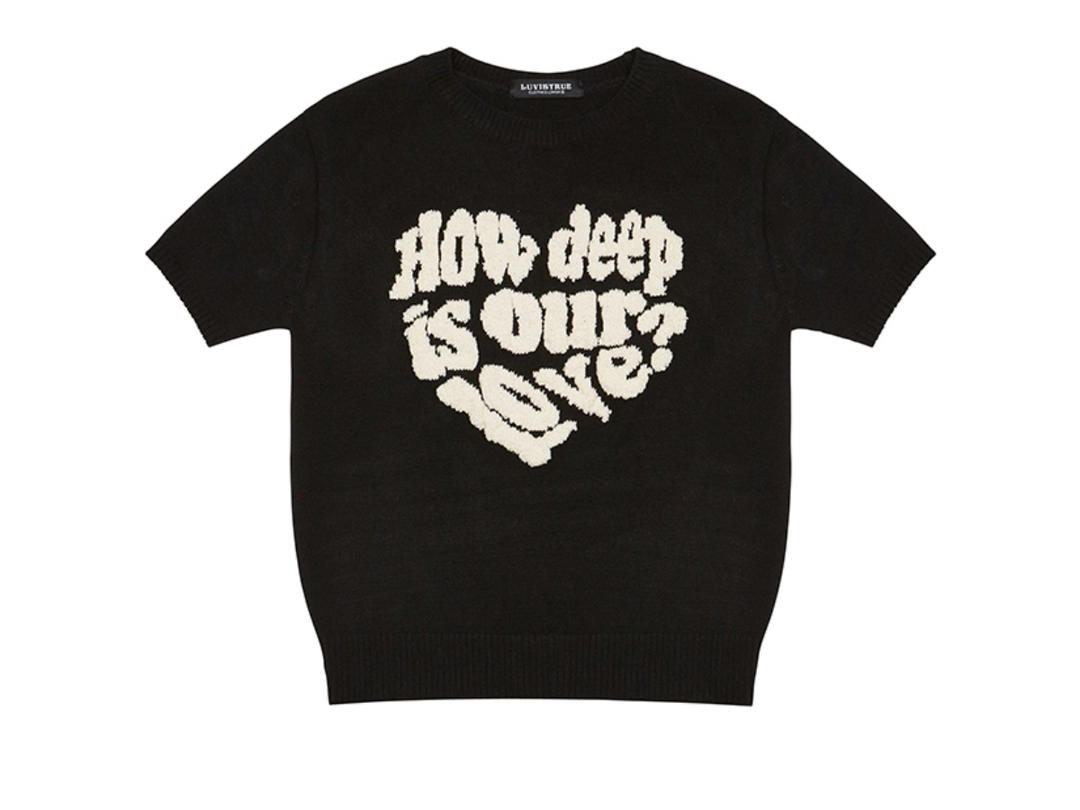 LUVISTRUE LUVISTRUE DN Boucle Love Knit Black