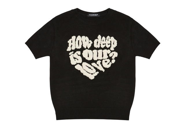 LUVISTRUE LUVISTRUE DN Boucle Love Knit Black - view 1