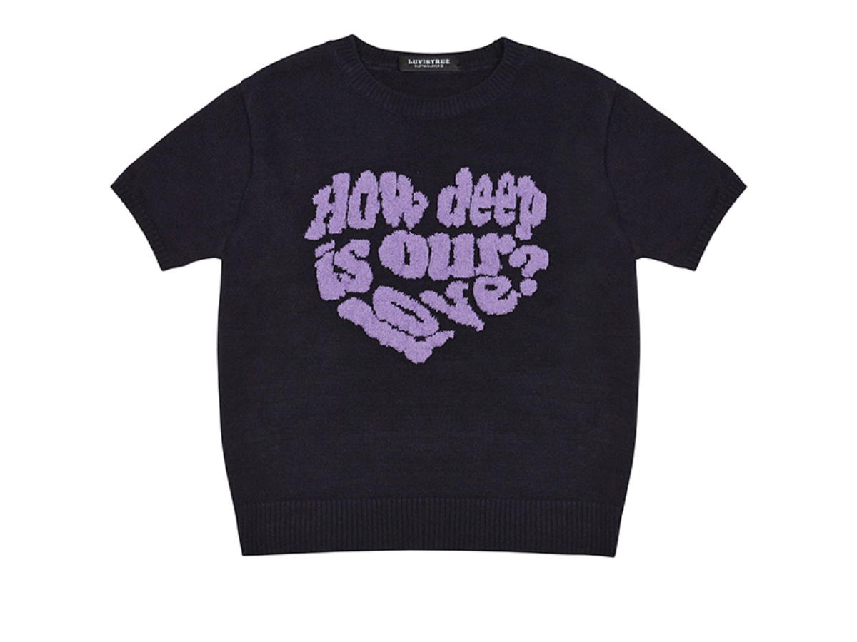 LUVISTRUE LUVISTRUE DN Boucle Love Knit Navy