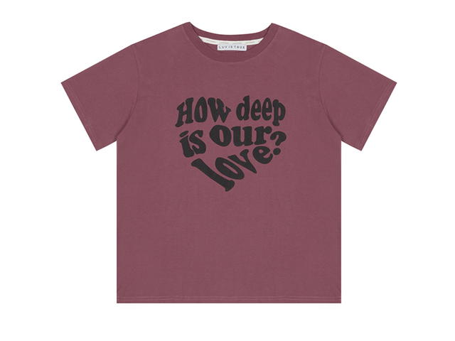 LUVISTRUE LUVISTRUE In Love Tee Pink - view 1