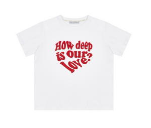 Buy LUVISTRUE In Love Tee White at Sasom – Authentic and Ready to Ship