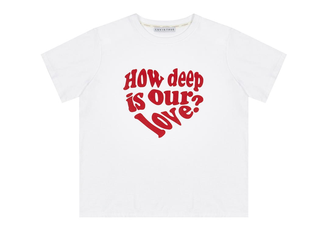 LUVISTRUE LUVISTRUE In Love Tee White