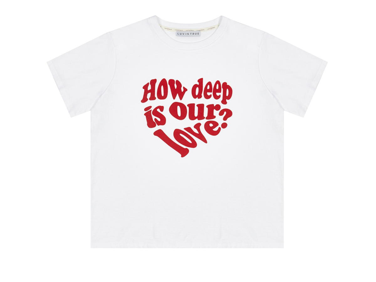 LUVISTRUE LUVISTRUE In Love Tee White
