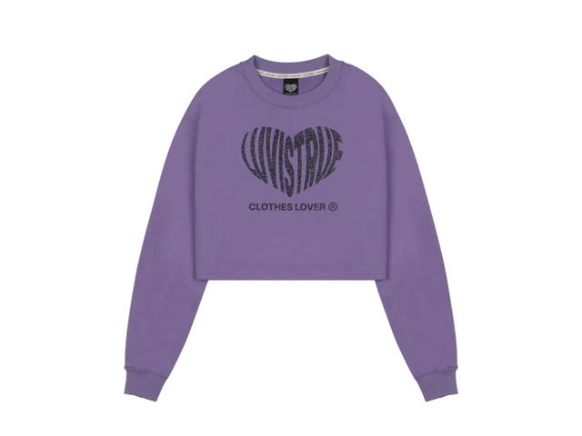 LUVISTRUE LUVISTRUE Mz Glitter Logo Mtm Purple - view 1