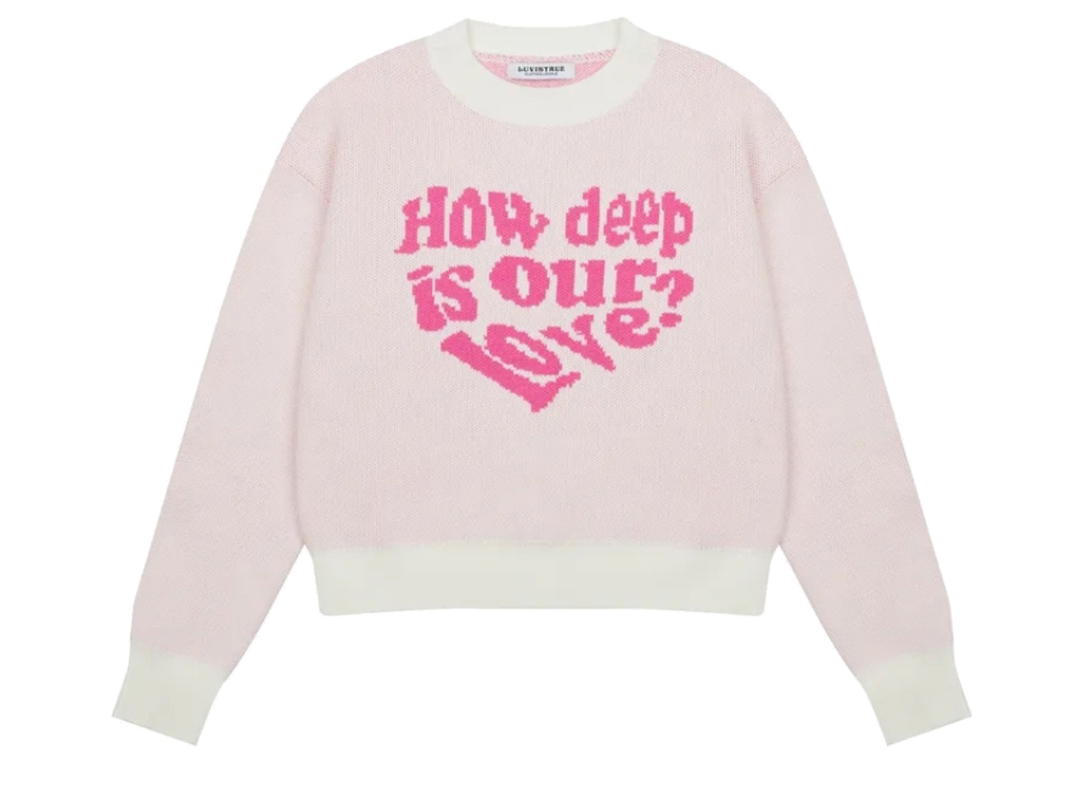 LUVISTRUE LUVISTRUE Mv Love Knit Baby Pink