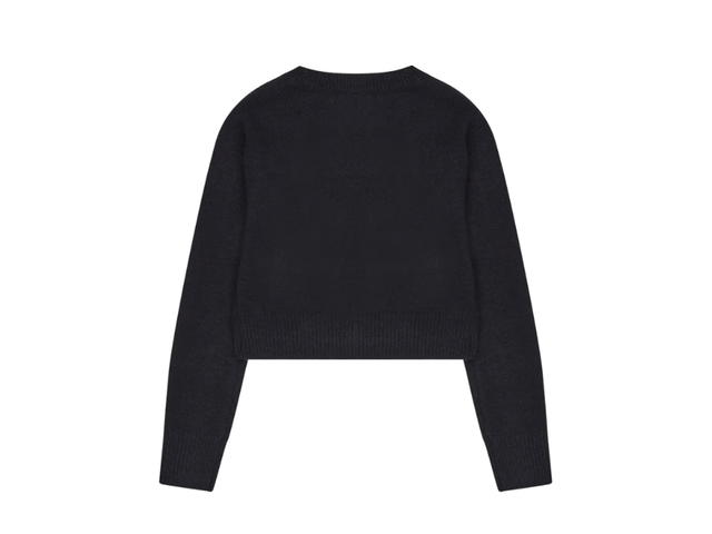 LUVISTRUE LUVISTRUE Ow Heart Logo Knit Navy - view 2