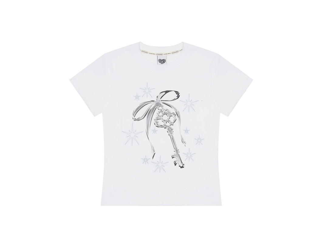 LUVISTRUE LUVISTRUE NM Key Tee White