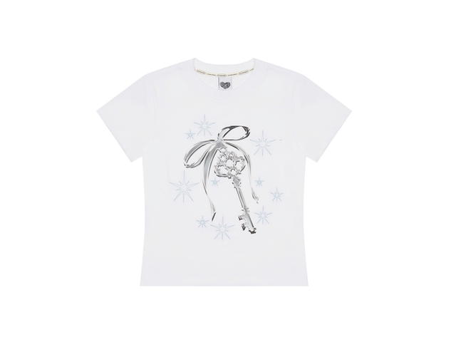 LUVISTRUE LUVISTRUE NM Key Tee White - view 1