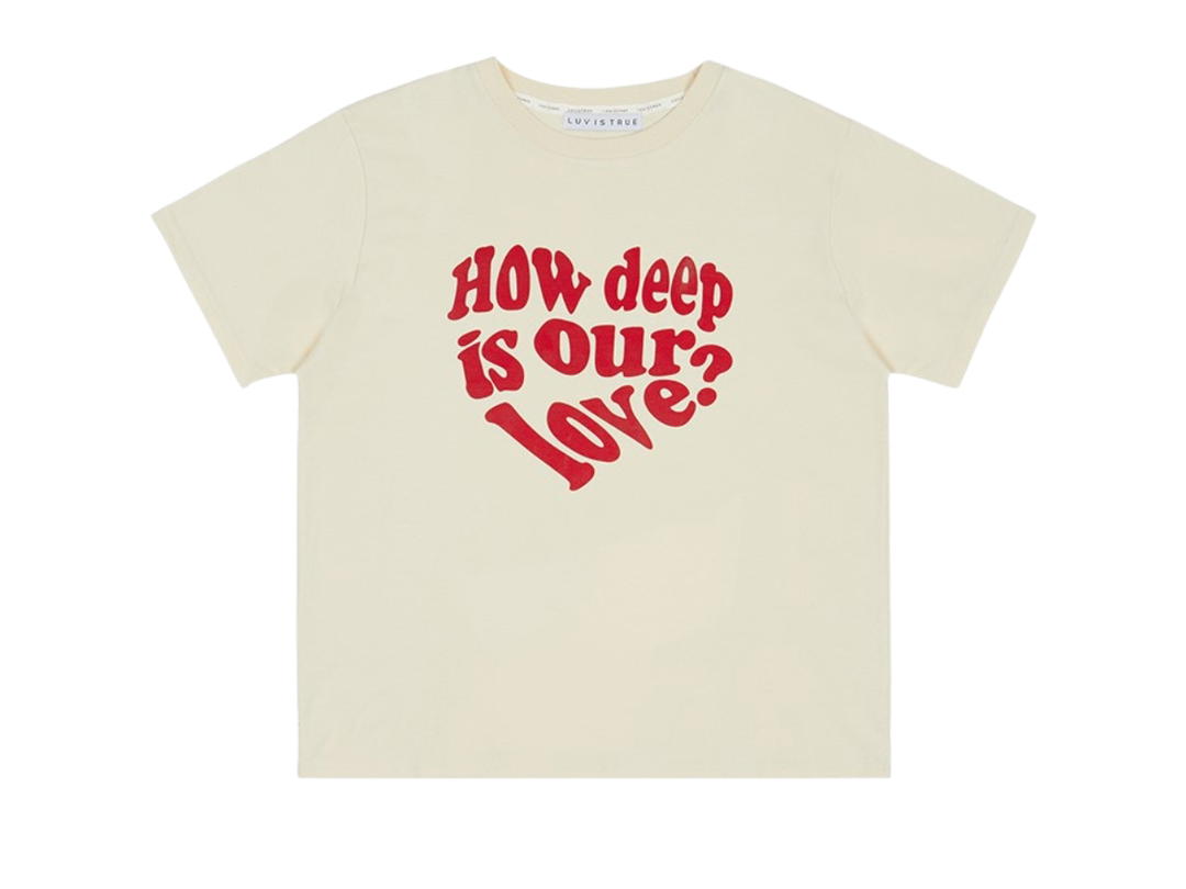 LUVISTRUE LUVISTRUE In Love Tee Cream