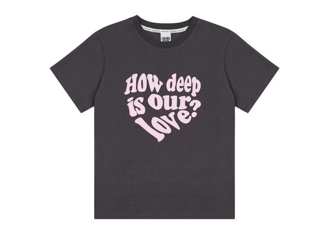 LUVISTRUE LUVISTRUE Dn Luv Tee Charcoal - view 1