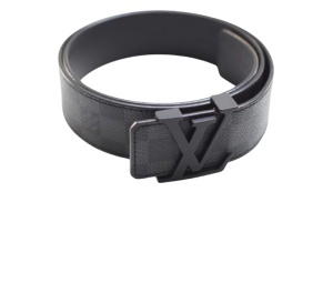 Buy Louis Vuitton Belt Damier Graphite Black at Sasom – Authentic and Ready to Ship