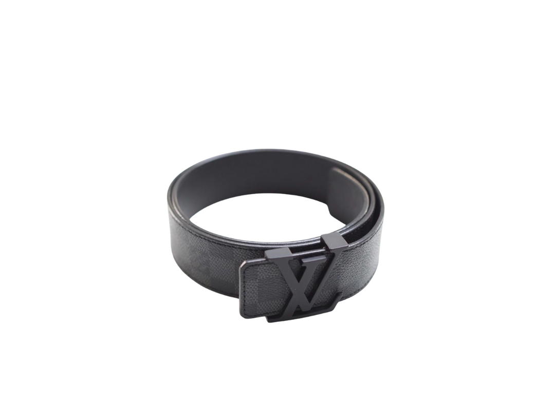 Louis Vuitton Louis Vuitton Belt Damier Graphite Black