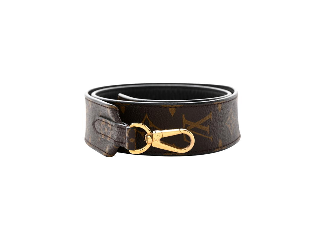 Louis Vuitton Louis Vuitton Monogram Bandouliere Shoulder Strap Black