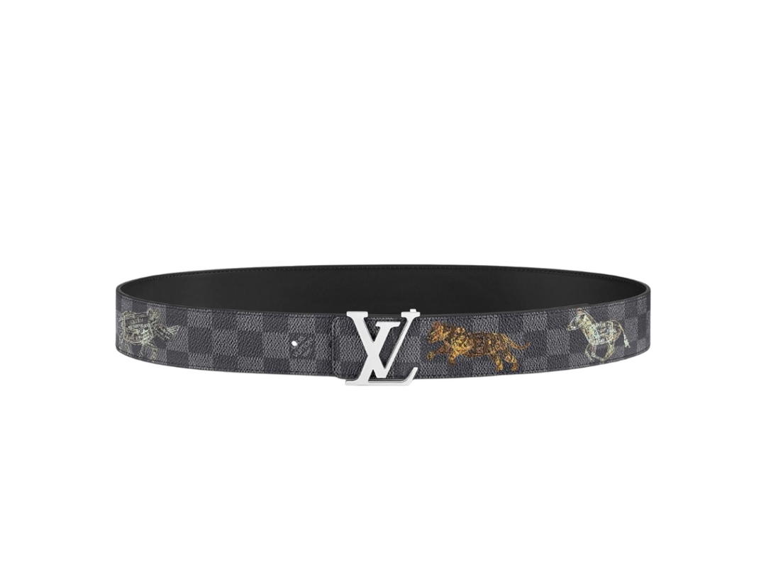Louis Vuitton Louis Vuitton Reversible Belt Damier Black